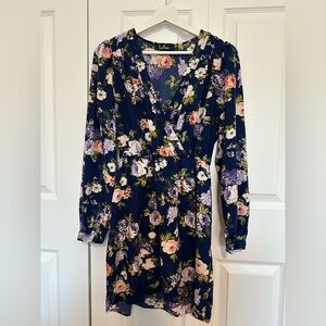 Lulu's Multicolor Floral Dress